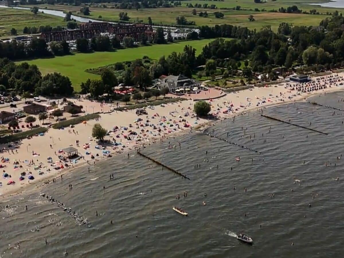 Der Strand von Ueckermünde