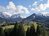 Panoramic view from the balcony