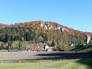 herbstliche Färbung im Donautal