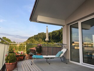 Die Dachterrasse
