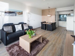 Wohnzimmer und Küche