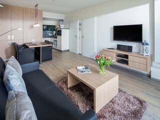 Wohnzimmer und Küche