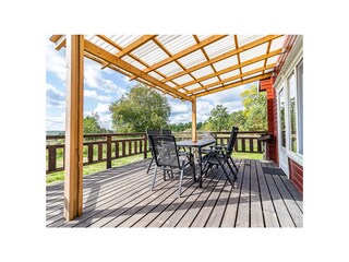 Überdachte Terrasse