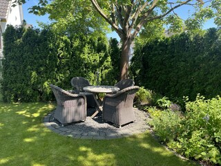 Sitzgruppe im Garten