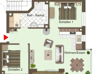 Appartement de vacances Großenbrode Plan d'étage 24