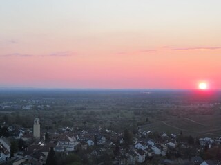 Baden-Baden Varnhalt - Sonnenuntergang