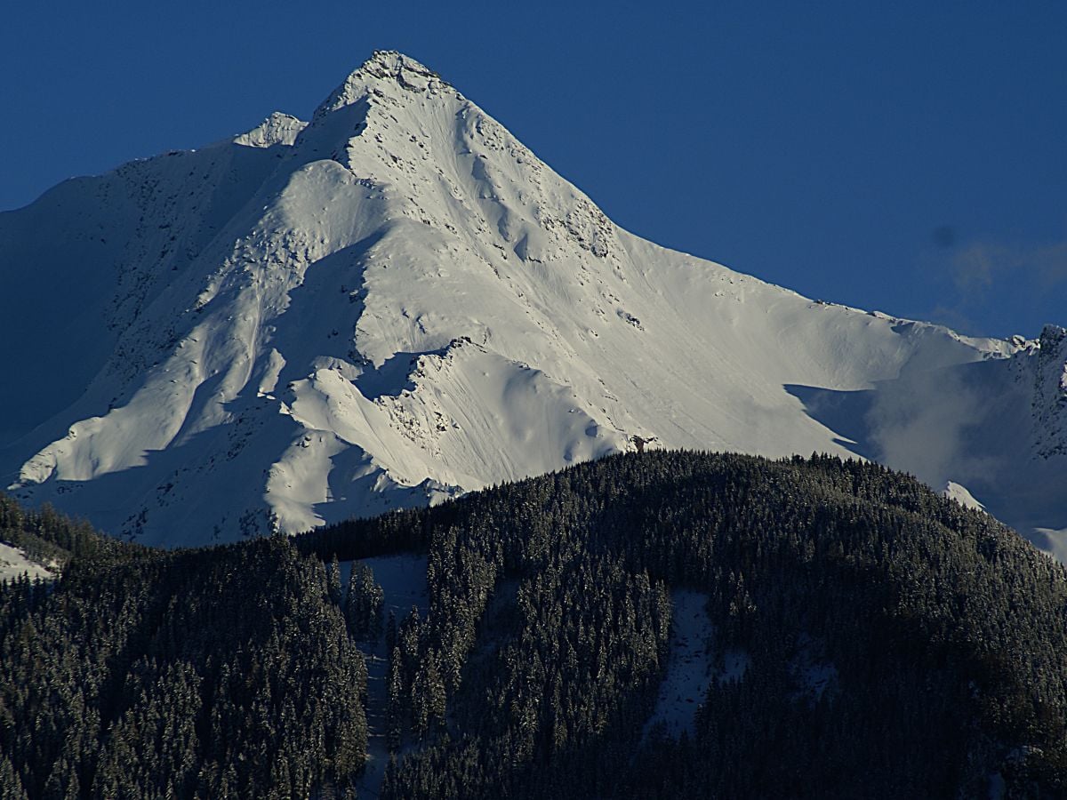 Die imposante Ahornspitze