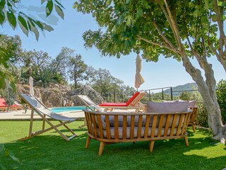 Partial view garden and pool area