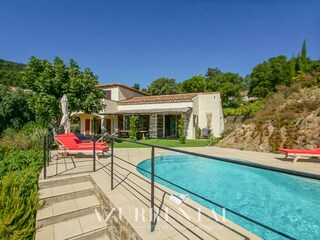 Building view and pool