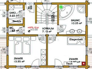 Chalet Neukirchen am Großvenediger Pianta del piano 26