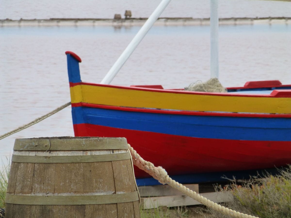 Bei der Saline "Ile Saint Martin"