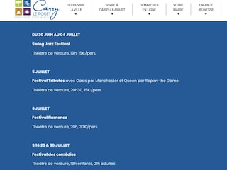 Programm Juli  am Hafen &  in unserem Theater im Grünen