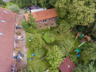 Luftbild Gästegarten