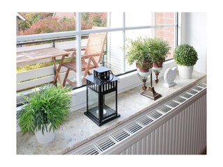 Wohnzimmer Balkonseite