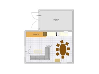 Casa per le vacanze Gruissan Pianta del piano 27