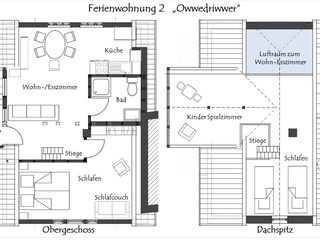 Vakantieappartement Niederhorbach Grondplan 24