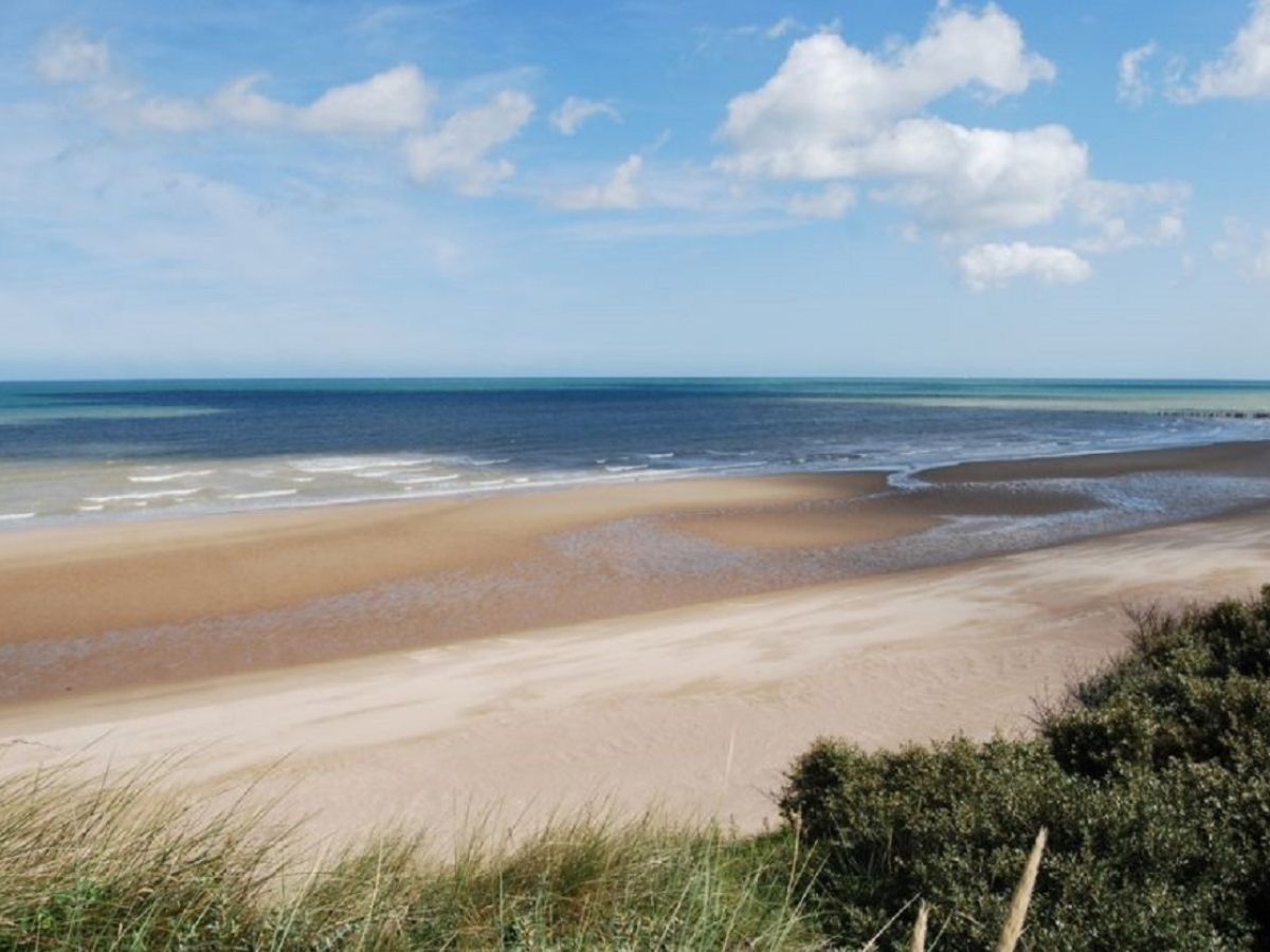 Strand Oye Plage auf 200 Meter von der Ferienwohnung