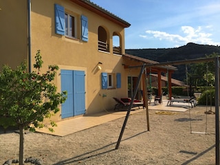 Ferienhaus Sampzon Außenaufnahme 10