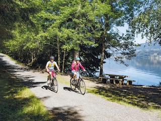 Radweg direkt vor der Haustüre