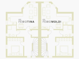 Grundriss Fewo Tina (Moldi), Obergeschoss
