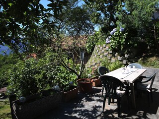 Ausschnitt vom Sonnengarten mit wunderschöner Seesicht