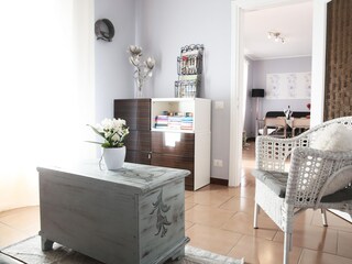 2. Schlafzimmer mit ausziehbarer Schlafcouch