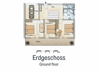 Vakantiehuis Alpirsbach Grondplan 41