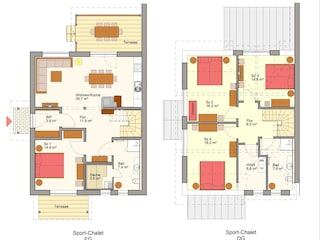 Chalet Ilsenburg Pianta del piano 21