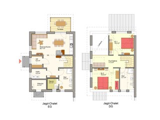 Chalet Ilsenburg Plano de planta 21
