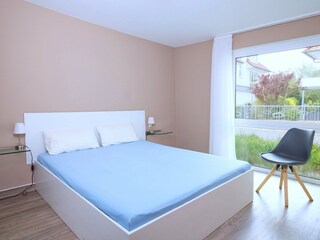 Residenz am Park, Ferienwohnung 03, Schlafzimmer