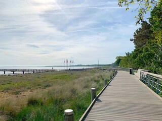 Ostseebad Boltenhagen, die neue Dünenpromenade