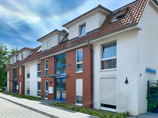 Residenz am Park, Eingangsbereich u. Tiefgaragenzufahrt