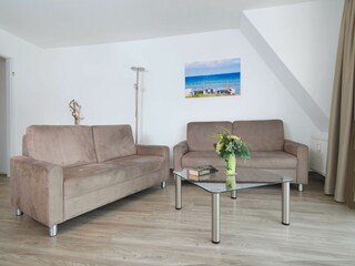 Residenz am Park, Ferienwohnung 18, Wohnbereich