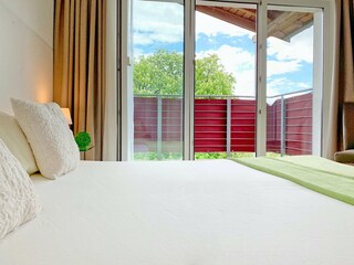 Strandpalais Ferienwohnung 17 - Schlafzimmer