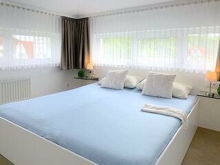 Strandpalais Ferienwohnung 17 - zweites Schlafzimmer