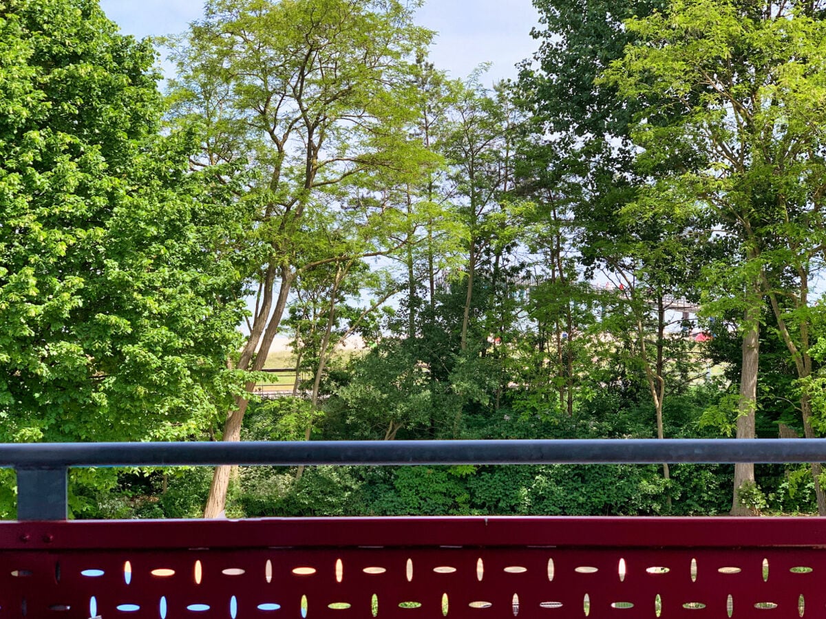 Strandpalais Ferienwohnung 17 -Blick Richtung Seebrücke