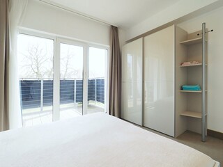 Strandpalais Ferienwohnung 23 - Schlafzimmer