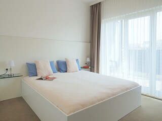 Strandpalais Ferienwohnung 23 - Schlafzimmer