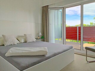 Strandpalais Ferienwohnung 26 - Schlafzimmer