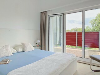 Strandpalais Ferienwohnung 27 - Schlafzimmer