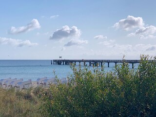 Ostseebad Boltenhagen, Blick zur Seebrücke
