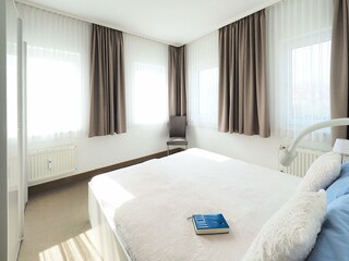 Strandpalais Ferienwohnung 32 - zweites Schlafzimmer