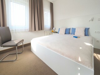 Strandpalais Ferienwohnung 32 - zweites Schlafzimmer
