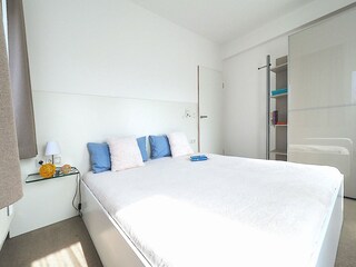 Strandpalais Ferienwohnung 32 - zweites Schlafzimmer