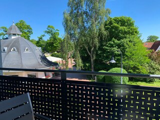 Strandpalais Ferienwohnung 34 - Blick ins Grüne