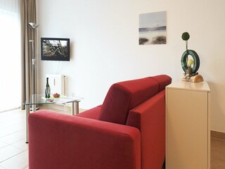 Strandpalais Ferienwohnung 34 -  Wohnzimmer