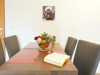 Strandpalais Ferienwohnung 34 - Essbereich