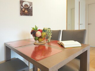 Strandpalais Ferienwohnung 34 - Essbereich