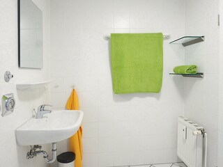 Strandpalais Ferienwohnung 34 - Duschbad