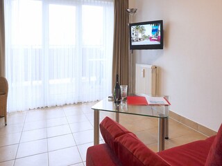 Strandpalais Ferienwohnung 35 -  Wohnzimmer